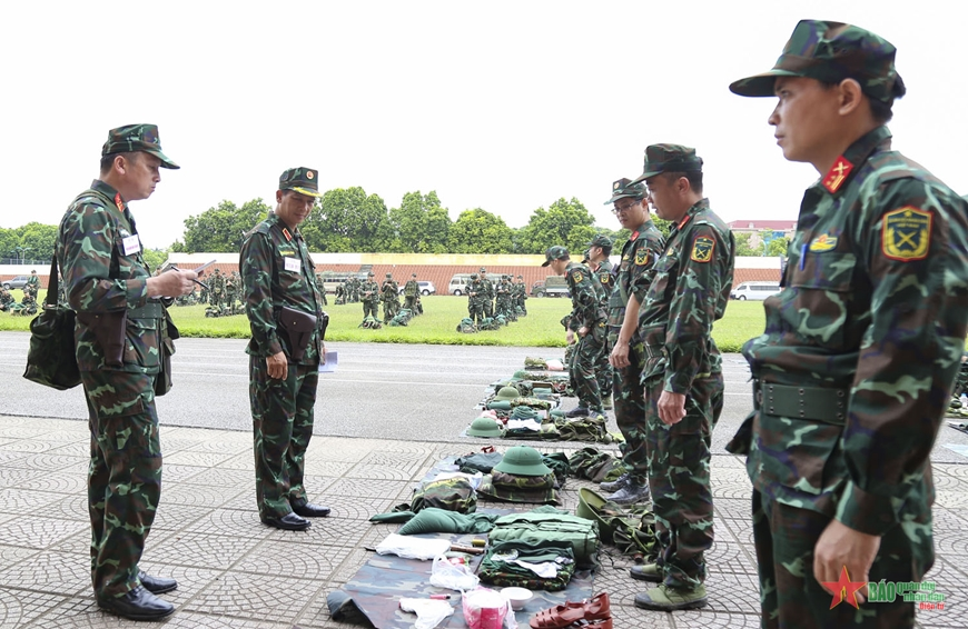 Quân khu 1: Diễn tập chỉ huy tham mưu 1 bên, 2 cấp trên bản đồ